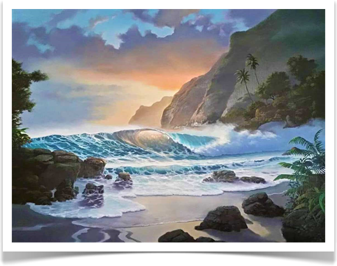 Gary Sanders Artist Art Gallery Works Exhibit